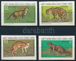 Állatok vágott sor, Animals imperforate set