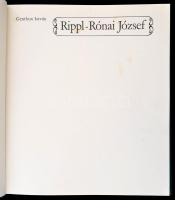 Genthon István: Rippl-Rónai József. Bp., 1958, Corvina Kiadó. Vászonkötésben, jó állapotban