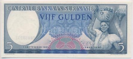 Suriname 1963. 5G T:I Suriname 1963. 5 Gulden C:UNC