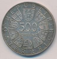 Ausztria 1987. 500Sch Ag "800 éves a Heiligenkreuzi apátság" T:1-,2 patina
Austria 1987. ...