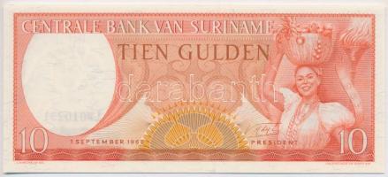Suriname 1963. 10G T:I Suriname 1963. 10 Gulden C:UNC
