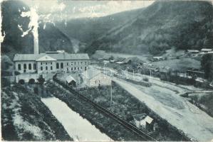 1910 Hidegszamos, Somesu Rece; Villanytelep. Építette Lenarduzzi János / electric power plant, dam (felületi sérülés / surface damage)