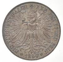 Német Államok / Frankfurt am Main 1864. Tallér Ag "Frankfurt szabadváros" (18,48g) T:1-
/...