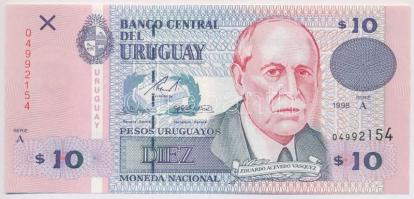 Uruguay 1996. 10P T:I Uruguay 1996. 10 Pesos C:UNC