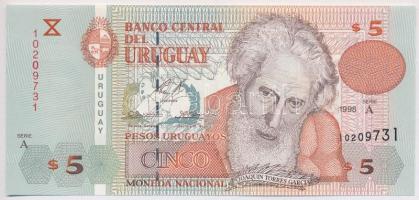Uruguay 1998. 5P T:I Uruguay 1998. 5 Pesos C:UNC