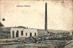 1914 Déda, Deda; fűrésztelep / sawmill (fl)