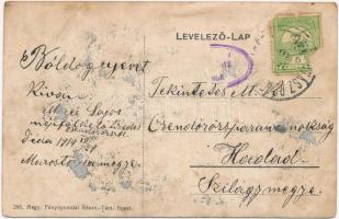 1914 Déda, Deda; fűrésztelep / sawmill (fl)