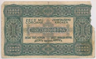 1923. 10.000K "Orell Füssli Zürich" piros sorozat- és sorszám T:IV
Adamo K42/1
