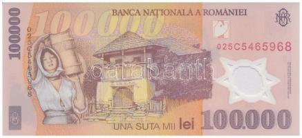 Románia 2001. 100.000L T:I 
Romania 2001. 100.000 Lei C:UNC