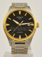 Tissot automata svájci karóra fém szíjjal, újszerű állapotban, működik, saját dobozában, leírással