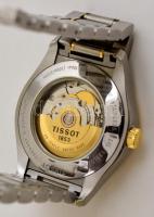 Tissot automata svájci karóra fém szíjjal, újszerű állapotban, működik, saját dobozában, leírással