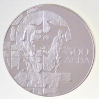Bulgária 1993. 500L Ag "Európai Közösség" dísztokban, tanúsítvánnyal T:PP ujjlenyomatos
B...