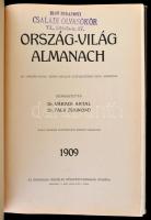 Ország-Világ almanach 1909. Az Ország-Világ szépirodalmi képes hetilap előfizetőinek újévi ajándéka....