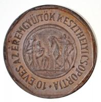 1979. "10 éves az Éremgyűjtők Keszthelyi Csoportja" Ag emlékérem (4,10g/0.800/15mm) T:1 (e...