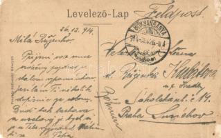 1914 Boksánbánya, Németbogsán, Bocsa; M. kir. állami elemi iskola. Szábonáry Károly fényképezte / sc...