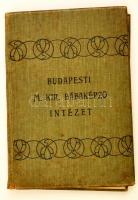 1911-1929 Budapest, a m. kir. bábaképző intézet oklevele bába részére + bizonyítvány ismétlő bábatanfolyam elvégzéséről, okmánybélyeggel