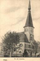 1909 Piski, Simeria; Református templom / Calvinist church (fa)