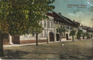 Szászváros, Broos, Orastie; Fő tér / main square (fl)