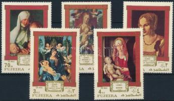 Dürer paintings set, Dürer festmények sor