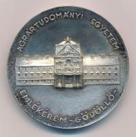 DN "A Magyar Agrárfelsőoktatásért / Agrártudományi Egyetem - Emlékérem-Gödöllő" ezüstözött...