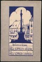 Csatkai Endre, Dr.: Régi soproni házak, régi soproni családok. Képekkel. Sopron, 1936. Rábaközi Nyomda. 94 + [1] p. + 5 t. Fűzve, illusztrált kiadói papírborítékban. A szerző ex librise hozzá.