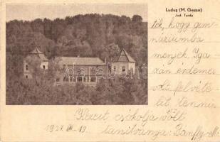 1937 Marosgezse, Gheja (Ludus); Bánffy kastély / Schloss / castle (Rb)