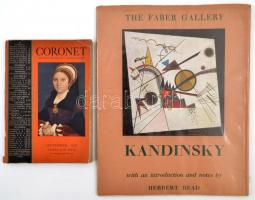 Kandinsky (1866-1944) with an introduction and notes by Herbert Read. Faber and Faber. + Coronet Infinitive riches in a little room, 1937.
