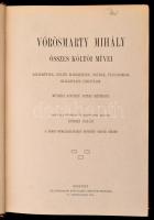 Vörösmarty Mihály összes költői művei. Költemények, költői elbeszélések, drámák, pályalombok, Shakes...