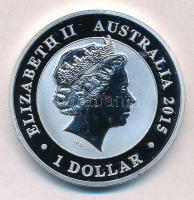Ausztrália 2015. 1$ Ag "Kookaburra" (1oz/0.999) T:PP 
Australia 2015. 1 Dollar Ag "K...