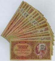 1945. 10.000P (30x) MNB bélyeggel T:III