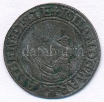 Német Államok / Brandenburg 1545. 1Gr Ag Johann von Brandenburg-Küstrin (1,82g) T:2 German States / Brandenburg 1545. 1 Groschen Ag Johann von Brandenburg-Küstrin (1,82g) C:XF