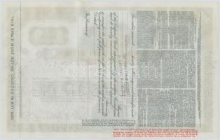 Amerikai Egyesült Államok 1937. "United Printers and Publishers Incorporated" névre szóló,...