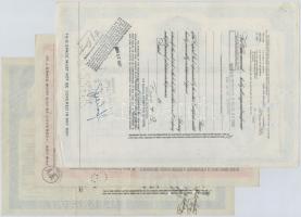 Amerikai Egyesült Államok 1929-1971. 8db klf részvény, közte "Guardian Investors Corporation&qu...