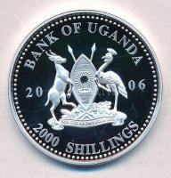 Uganda 2006. 2000Sh Ag "A labdarúgás halhatatlanjainak csarnoka - Szovjetunió 1970-es évek / Ol...