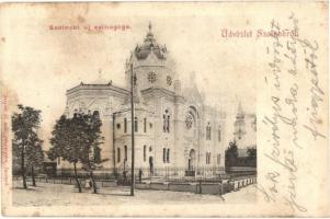 1903 Szolnok, Izraelita templom, zsinagóga / synagogue (EK)