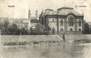 Ungvár, Uzhorod; Zsinagóga, izraelita templom / synagogue (Rb)