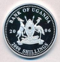 Uganda 2006. 2000Sh Ag "A labdarúgás halhatatlanjainak csarnoka - Írország 2000-es évek / Roy K...