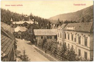 Tusnádfürdő, Baile Tusnad; Három huszár szálloda. Brunner Lajos kiadása / hotel (EK)