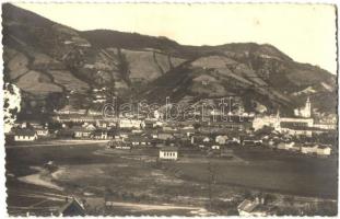 1940 Szilágysomlyó, Simleu Silvaniei; látkép / general view. Papp Imre photo + 1940 Szilágysomlyó visszatért So. Stpl. (EK)