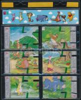 Micimackó limitált kiadású 6 db bontatlan telefonkártyát tartalmazó kiadvány / Winnie the Pooh phone...