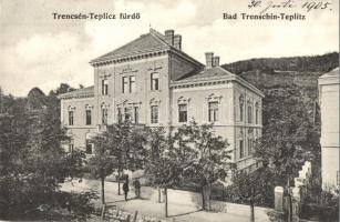 Trencsénteplic-fürdő, Kupele Trencianske Teplice; Villa, kiadja Steiner Ármin