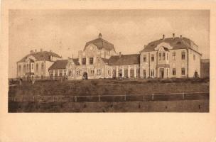 Késmárk, Kezmarok; vasútállomás, nadrazí / railway station (EK)