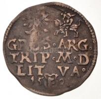 Lengyel Királyság / Litvánia / Vilnius 1581. 3Gr Ag "Báthory István" (2,12g) T:2,2- enyhén...