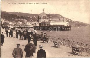 14 db RÉGI francia városképes lap a Riviéráról / 14 pre-1945 French town-view postcards from the French Riviera