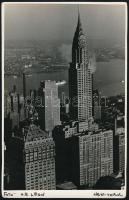 cca 1930-1940 H.B. Leon: New York, 2 db feliratozott fotó, 19×12 cm / cca 1930-1940 H.B. Leon: New York, 2 photos, 19×12 cm