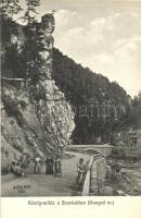 Szurduk-szoros, Pasul Surduc; Károly szikla. Adler fényirda 1912 / rock