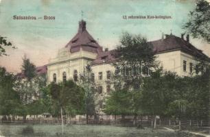 1912 Szászváros, Broos, Orastie; Új Református Kun kollégium / New Calvinist boarding school