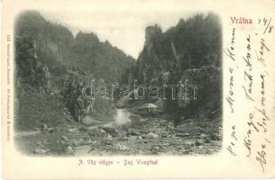 1900 Vrátna, Vágvölgy. Gansel Lipót 155. Dr. Pattantyus M. felvétele / Povazie, Vratna dolina / Váh Valley (EK)