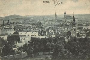 Nyitra, Nitra; látkép. Felsner kiadása / general view (EB)