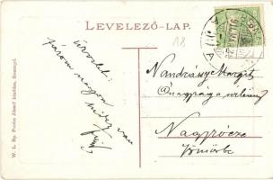 Krasznahorkaváralja, Krásnohorské Podhradie; Andrássy Mauzóleum. W. L. Bp. Fuchs József kiadása / ma...